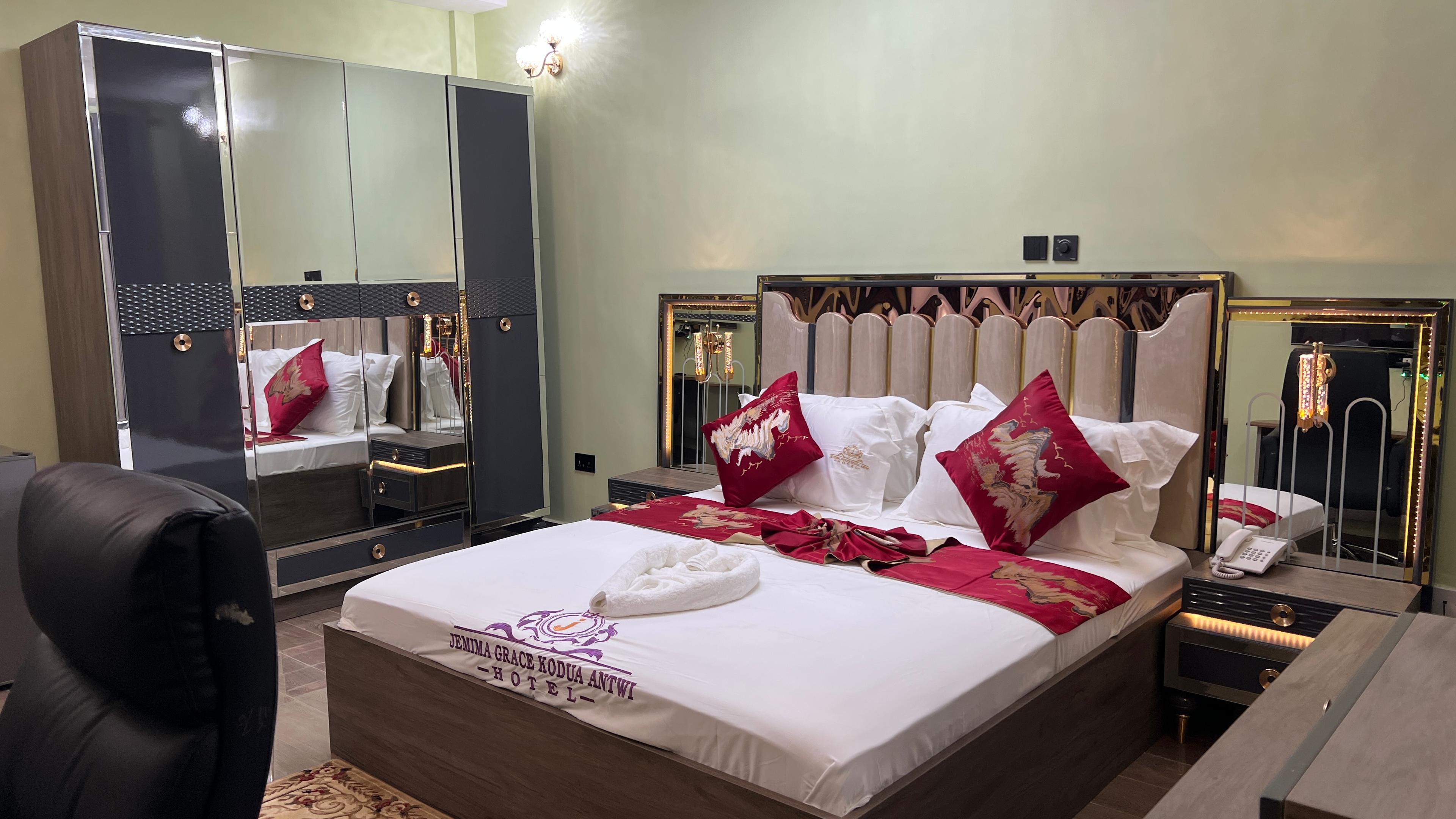 Standard room at Jemima Grace Kodua Antwi Hotel