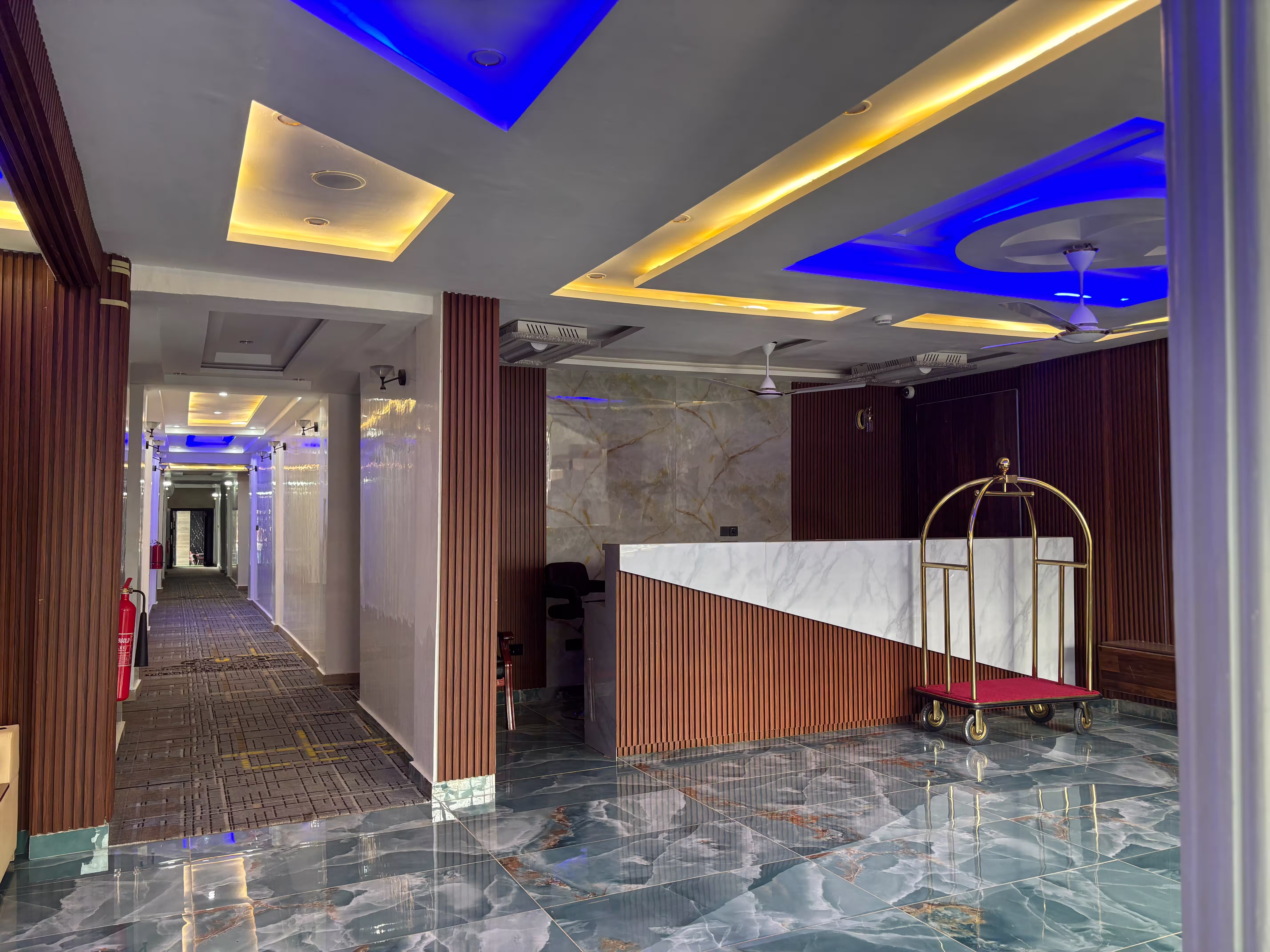 Hotel reception at Jemima Grace Kodua Antwi Hotel